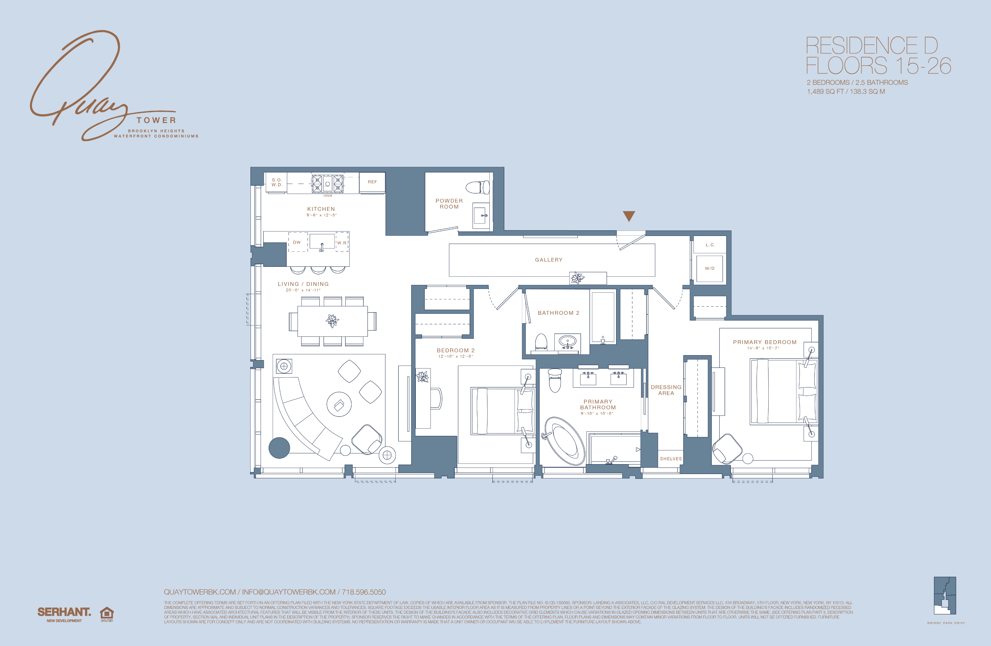 50 Bridge Park Drive Unit: 15D
