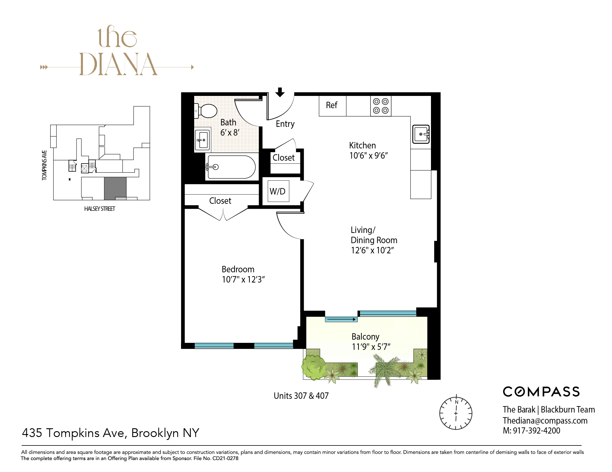 435 Tompkins Avenue Unit: 407