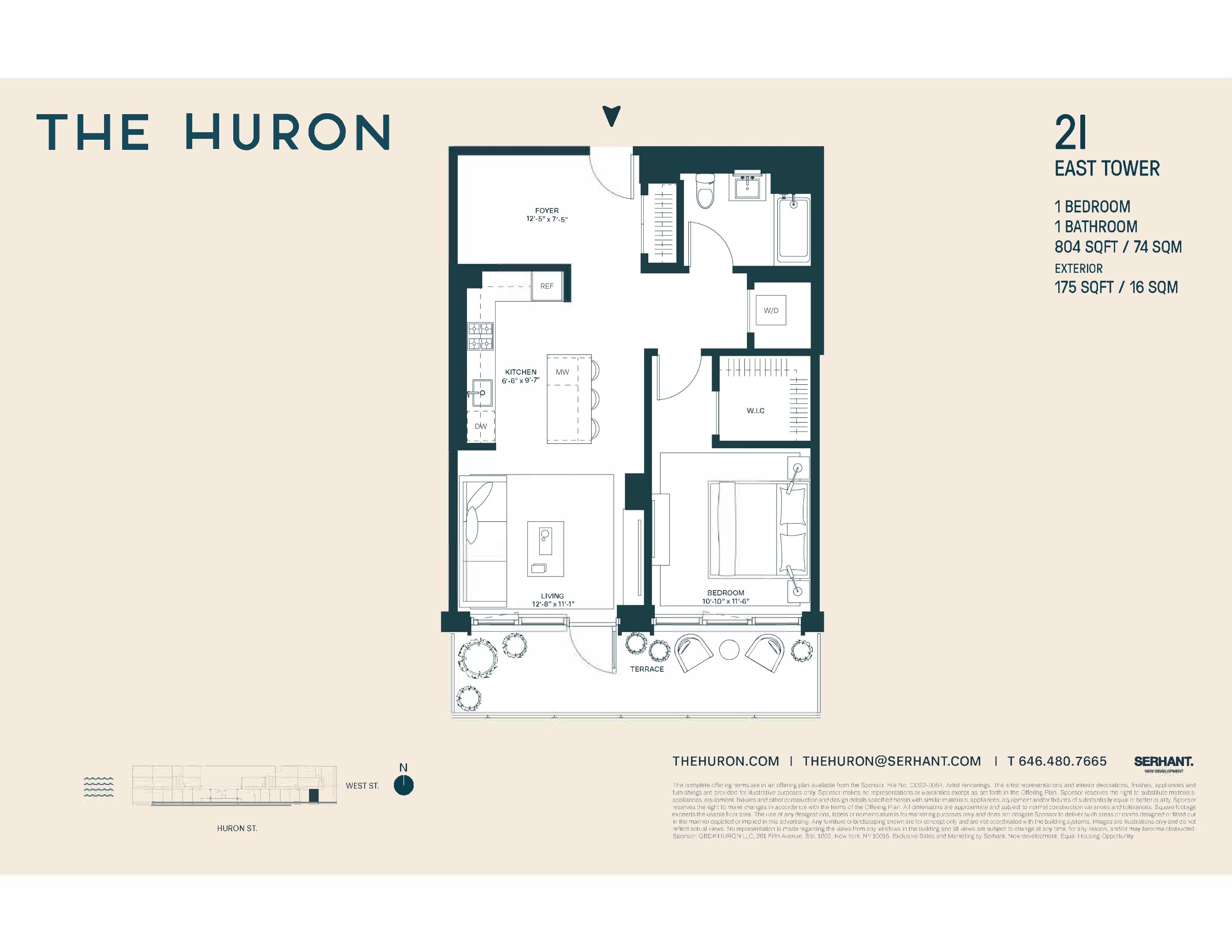 29 Huron Street Unit: 2I-E