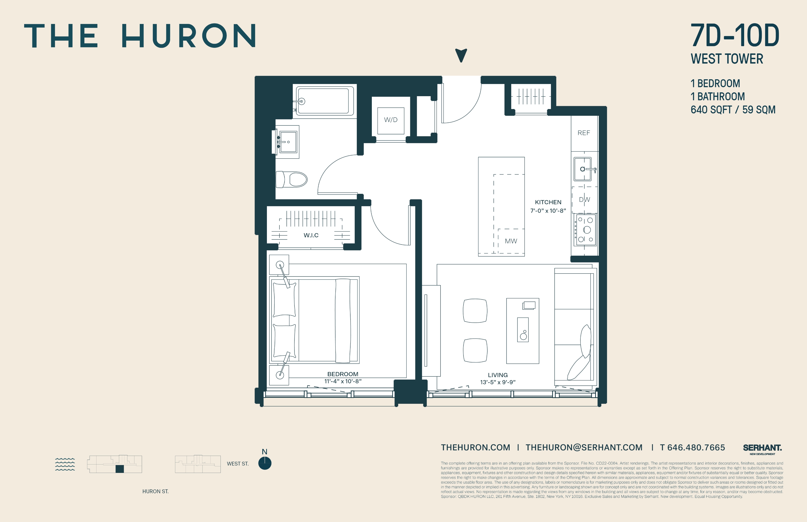 29 Huron Street Unit: 6D-W