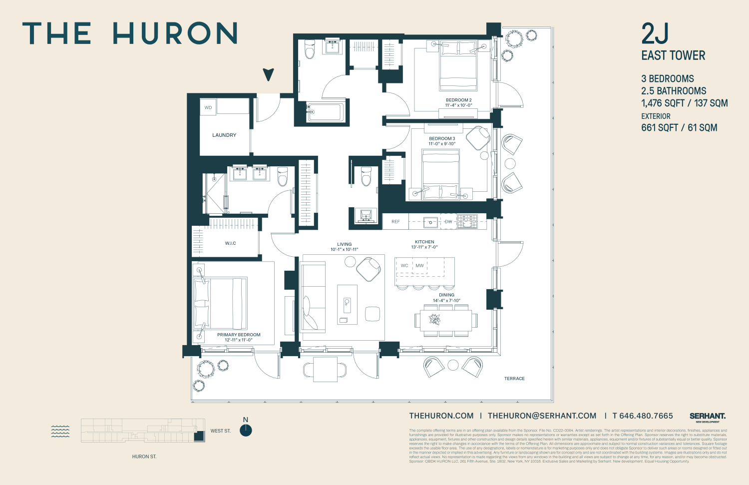 29 Huron Street Unit: 2J-E