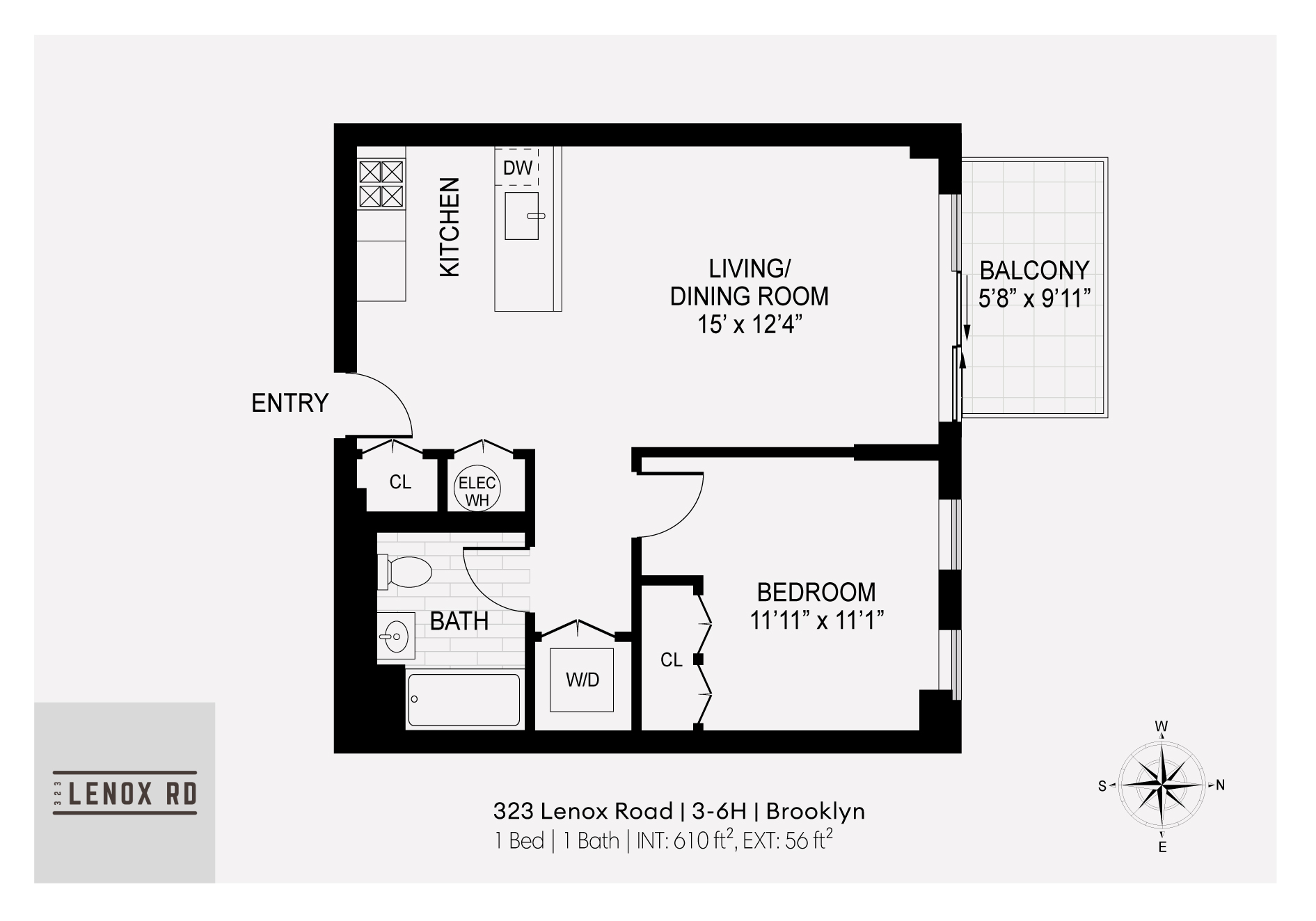 323 Lenox Road 4H