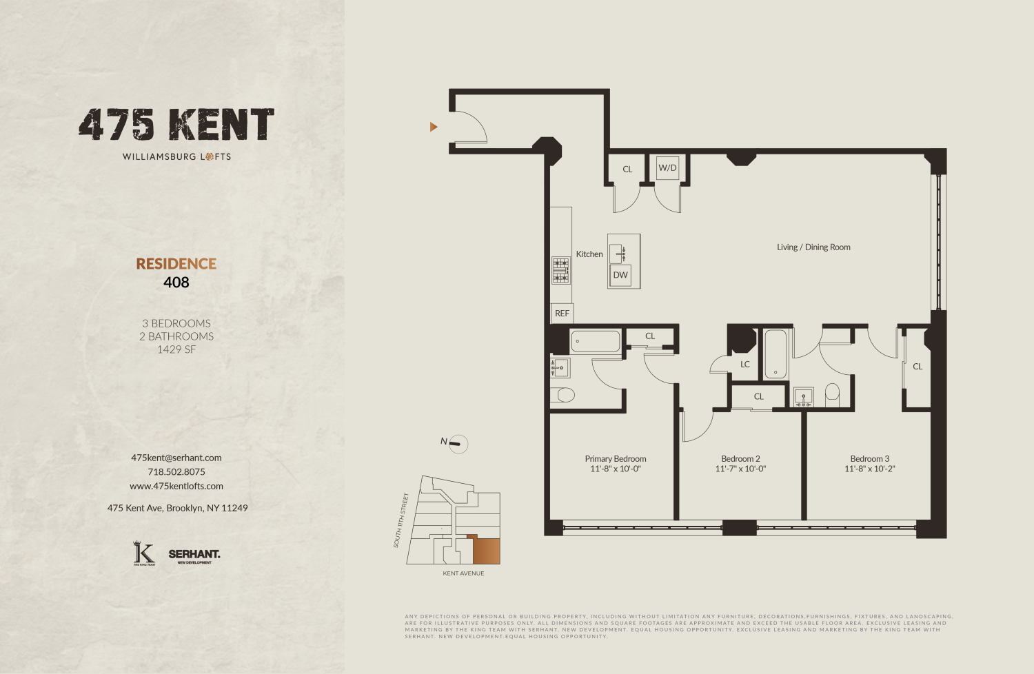 475 Kent Avenue Unit: 408