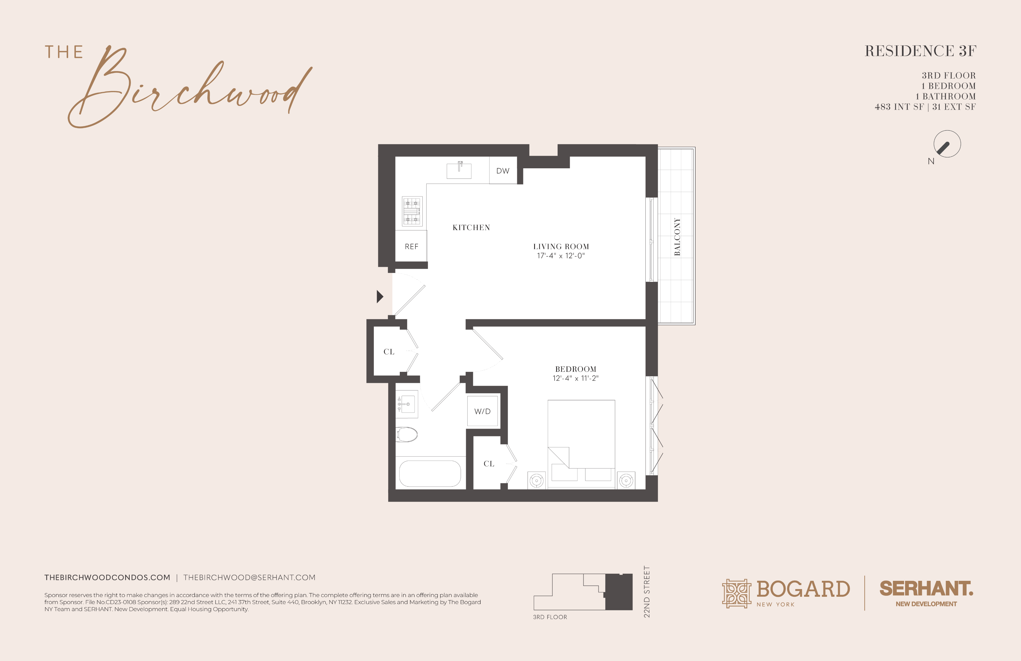 289 22nd Street Unit: 3F