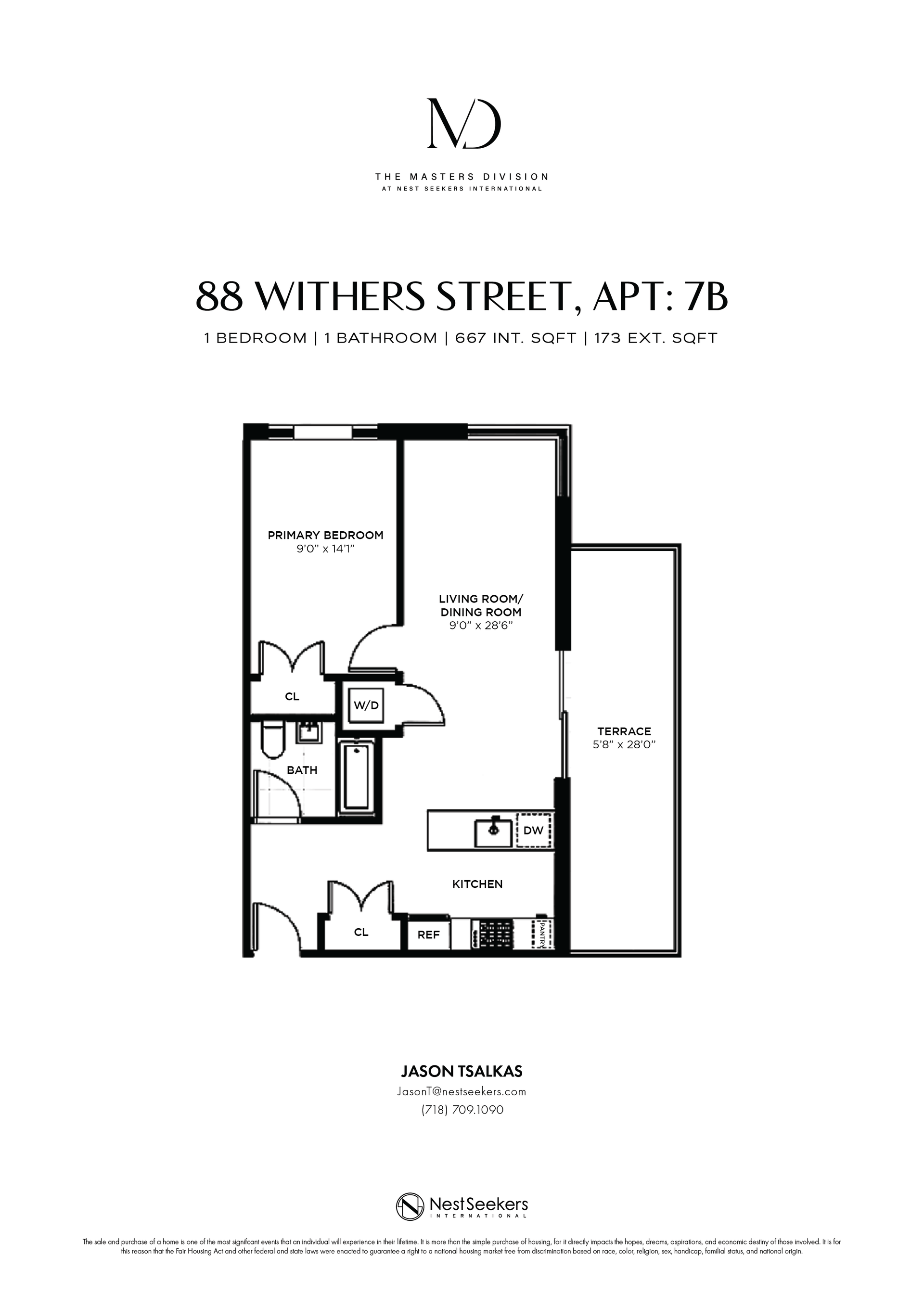88 Withers Street Unit: 7-B