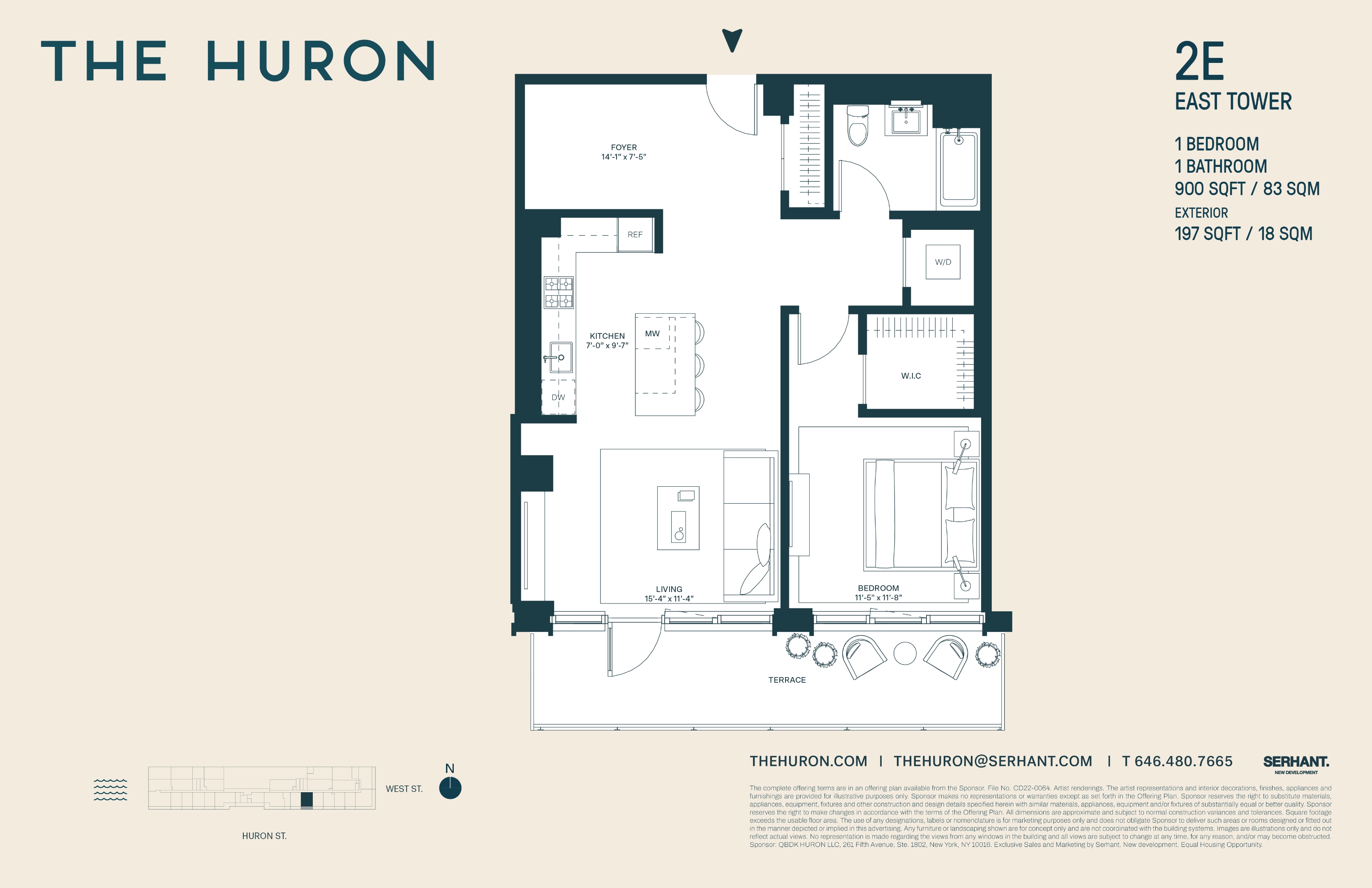 29 Huron Street Unit: 2E-E