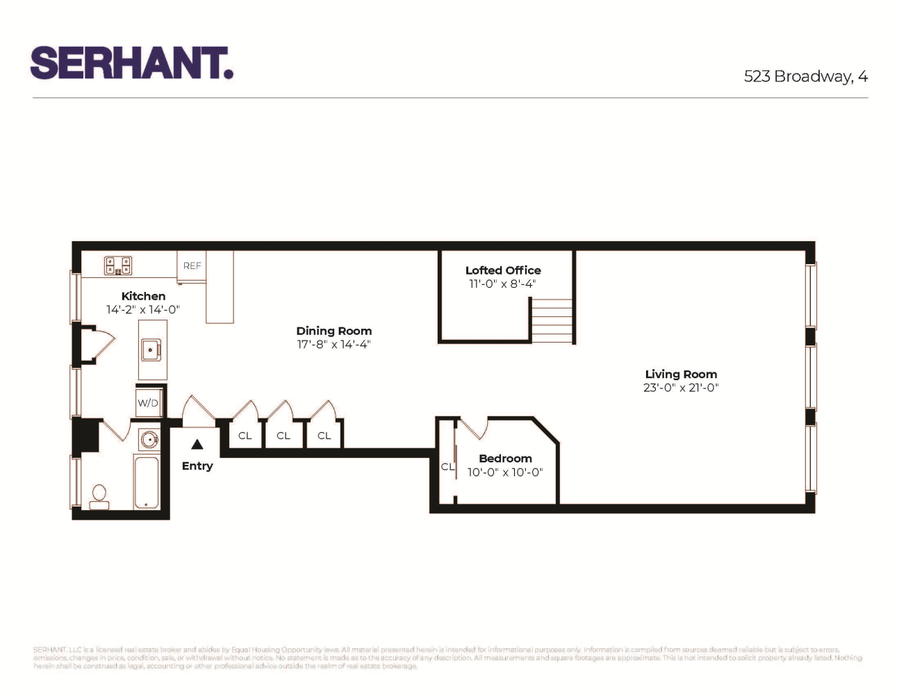 523 Broadway Unit: 4