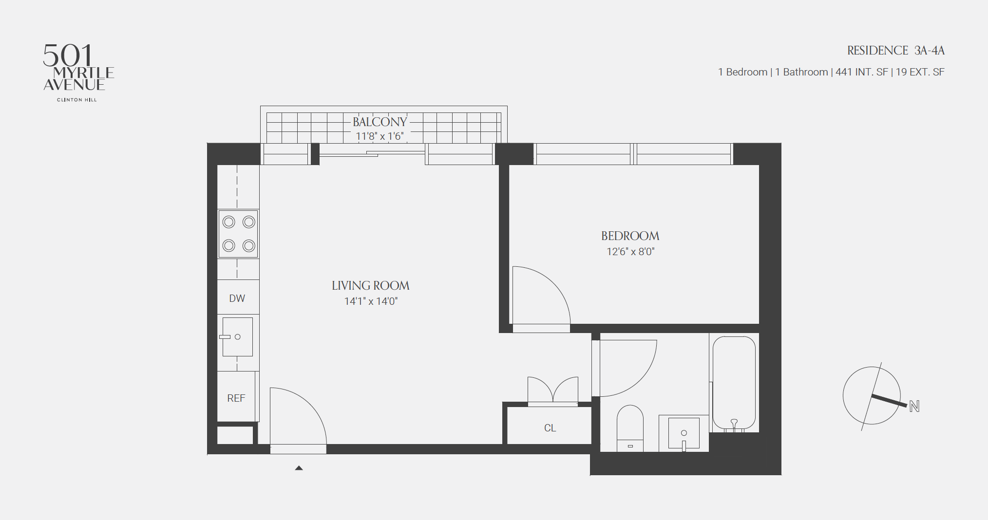 501 Myrtle Avenue Unit: 3A
