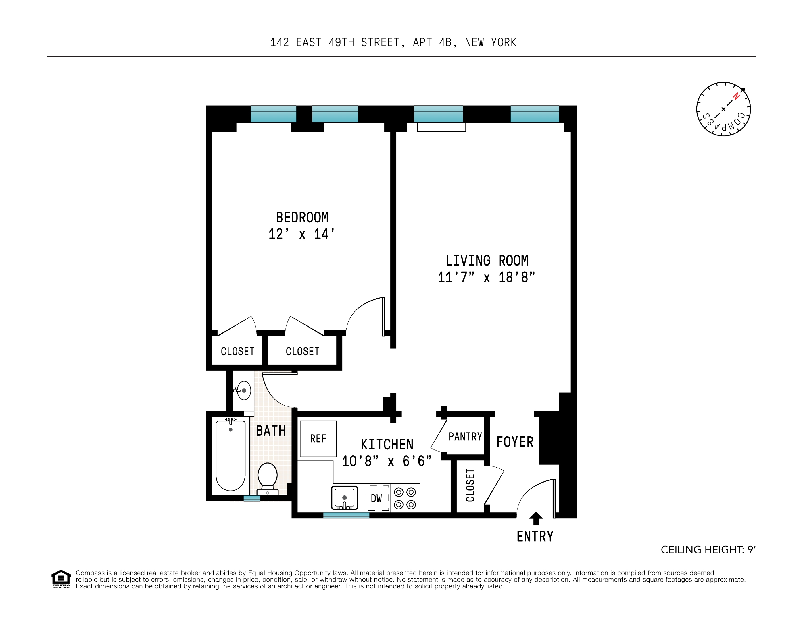 142 East 49th Street Unit: 4B