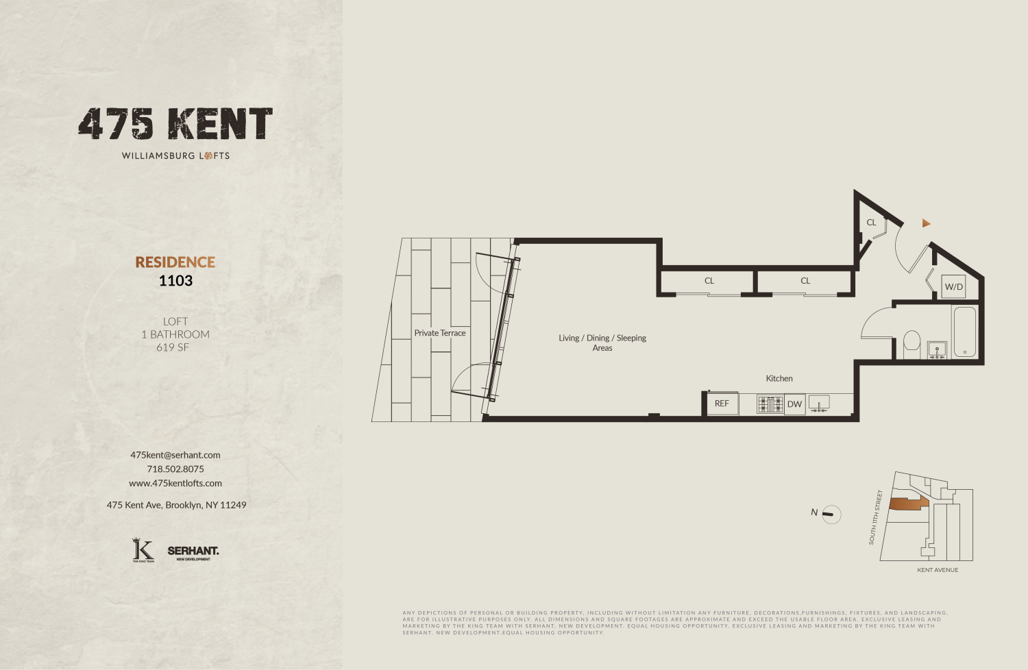 475 Kent Avenue Unit: PH3