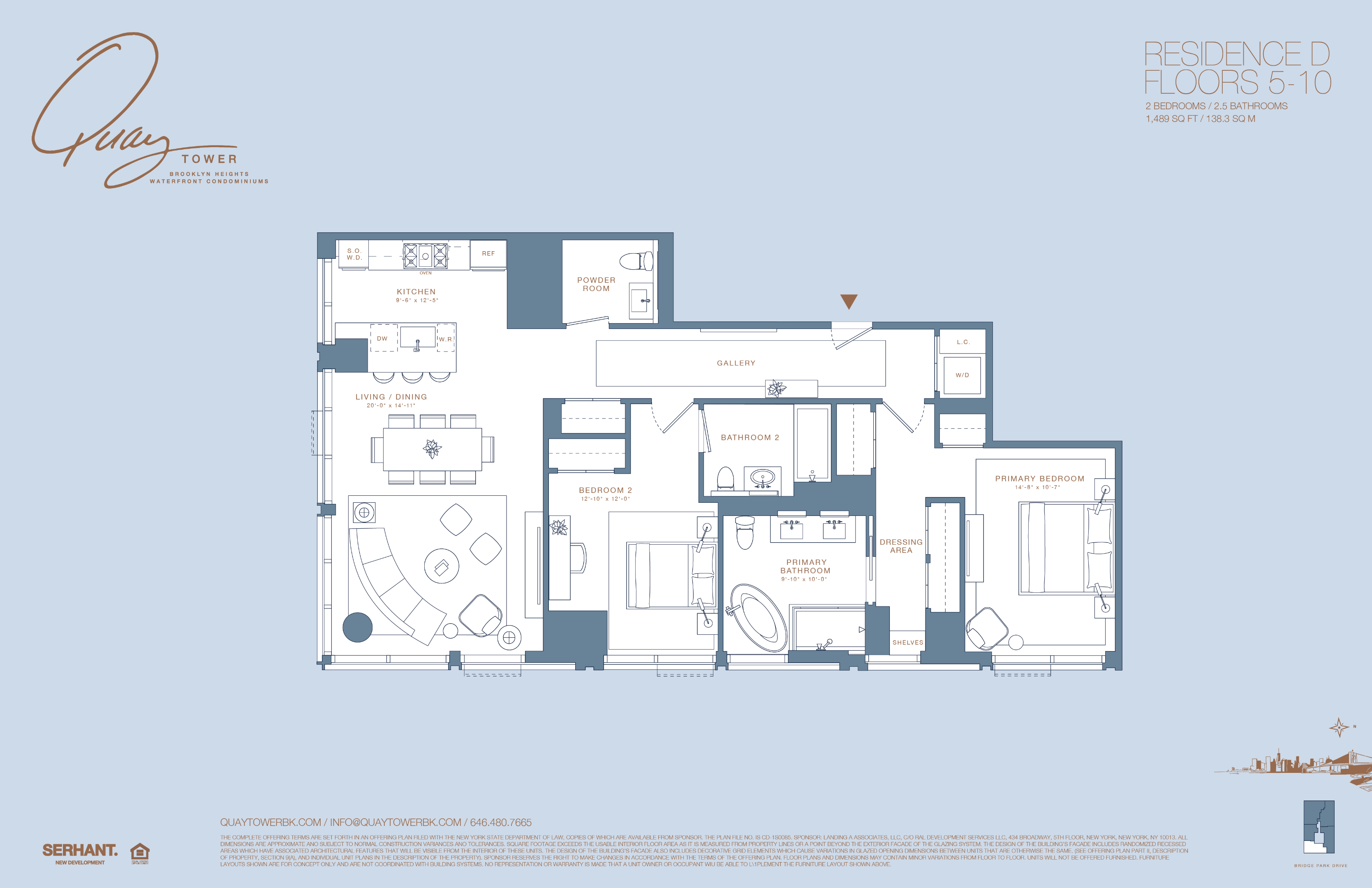 50 Bridge Park Drive Unit: 6D