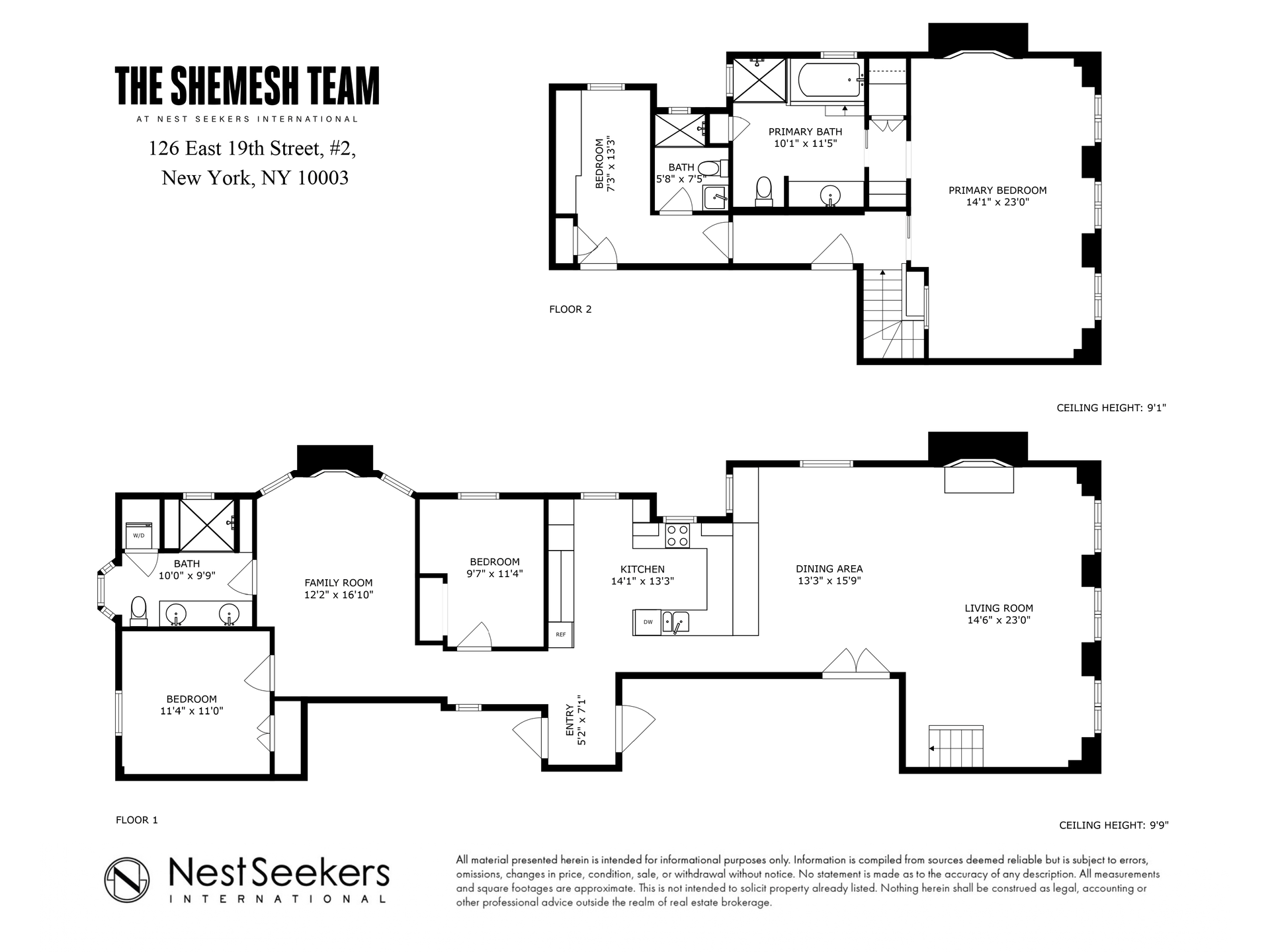 126 East 19th Street Unit: 2