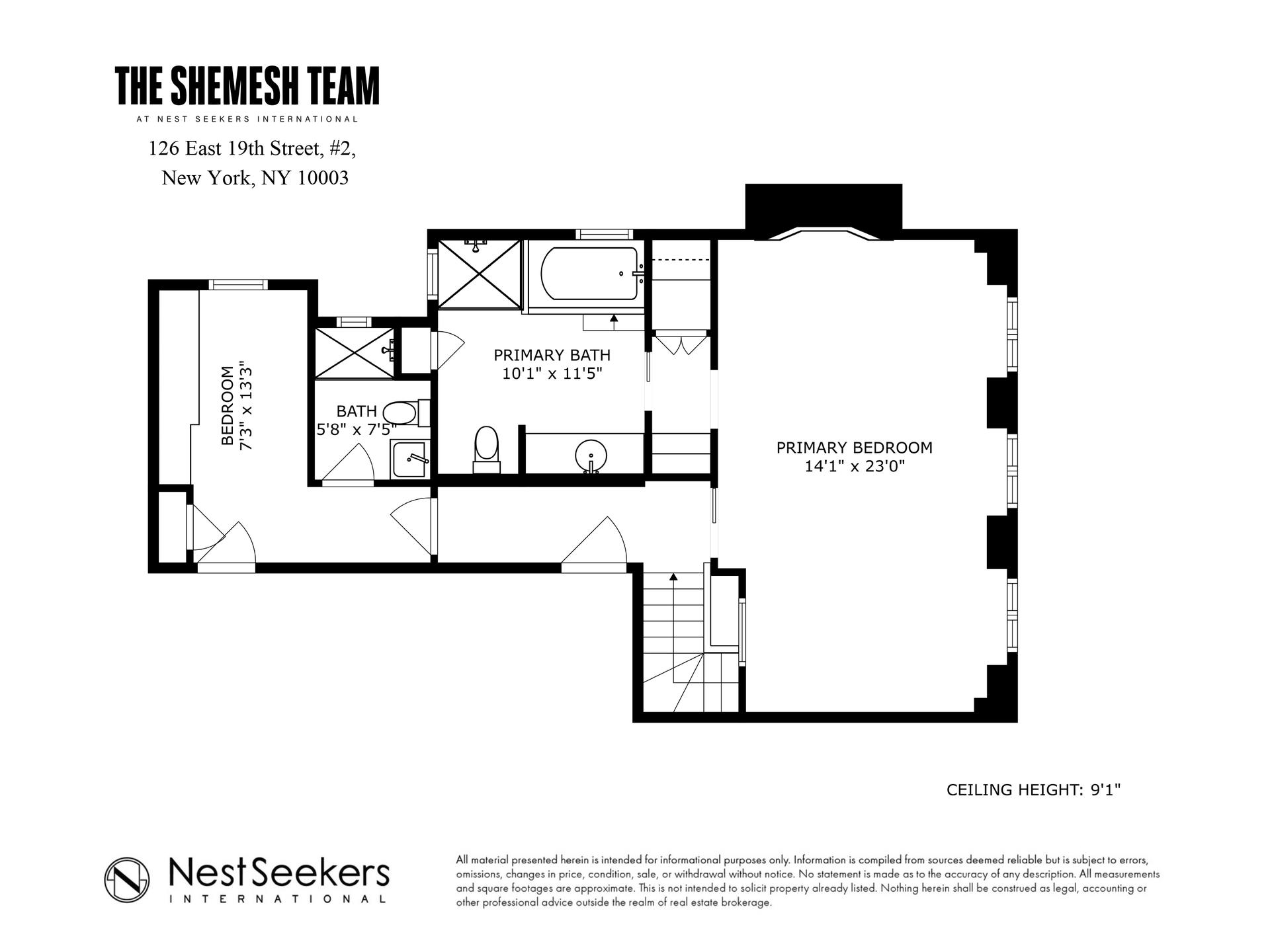 126 East 19th Street Unit: 2