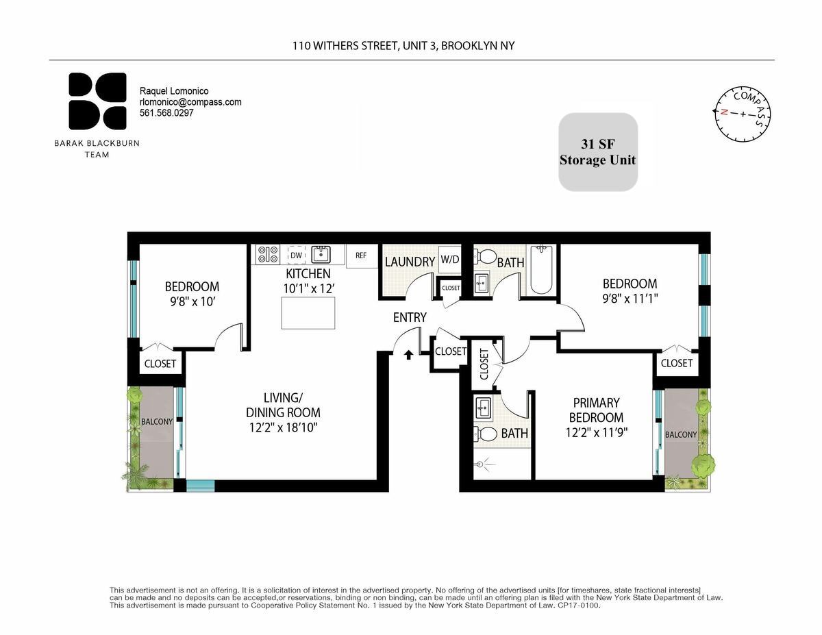 110 Withers Street Unit: 3