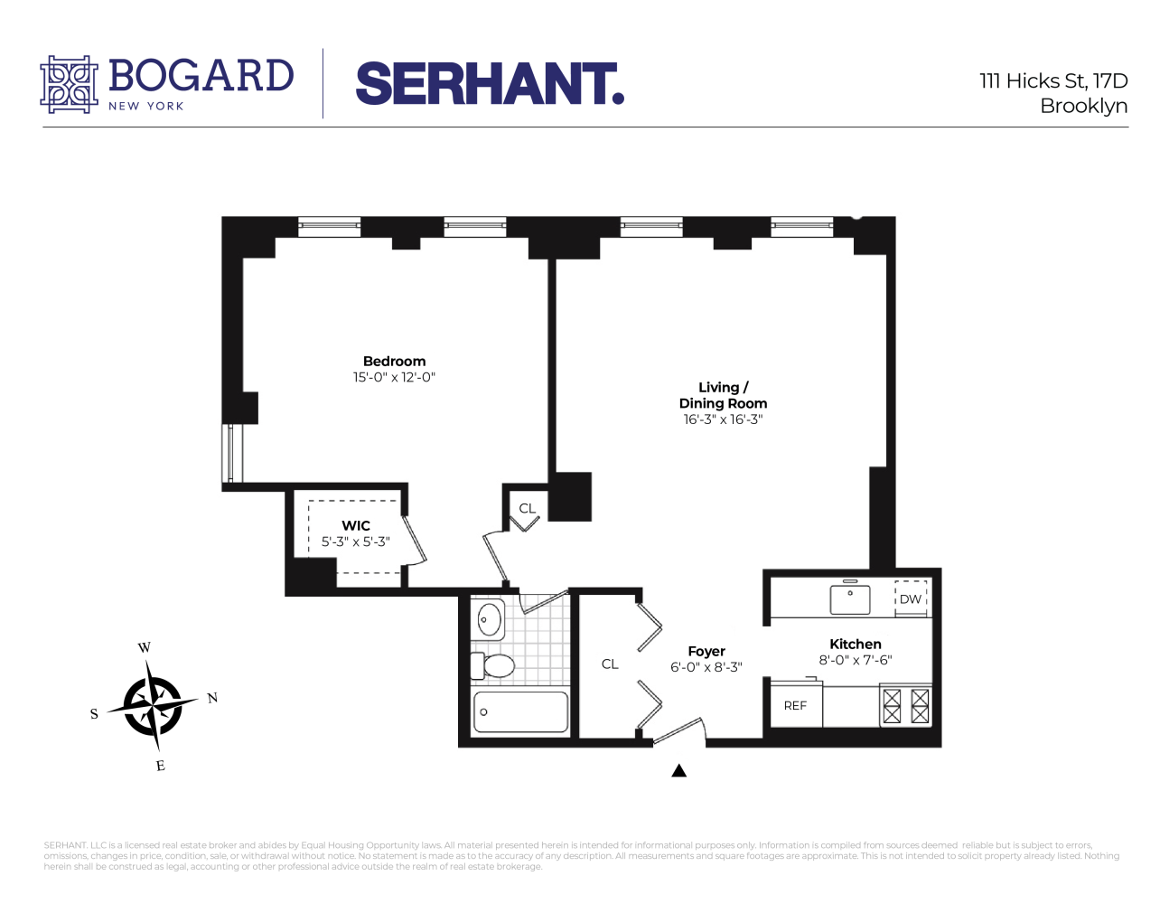 111 Hicks Street Unit: 17D