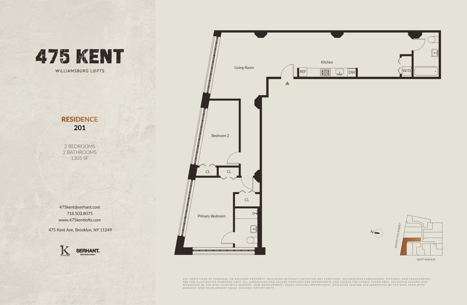 475 KENT Avenue Unit: 201