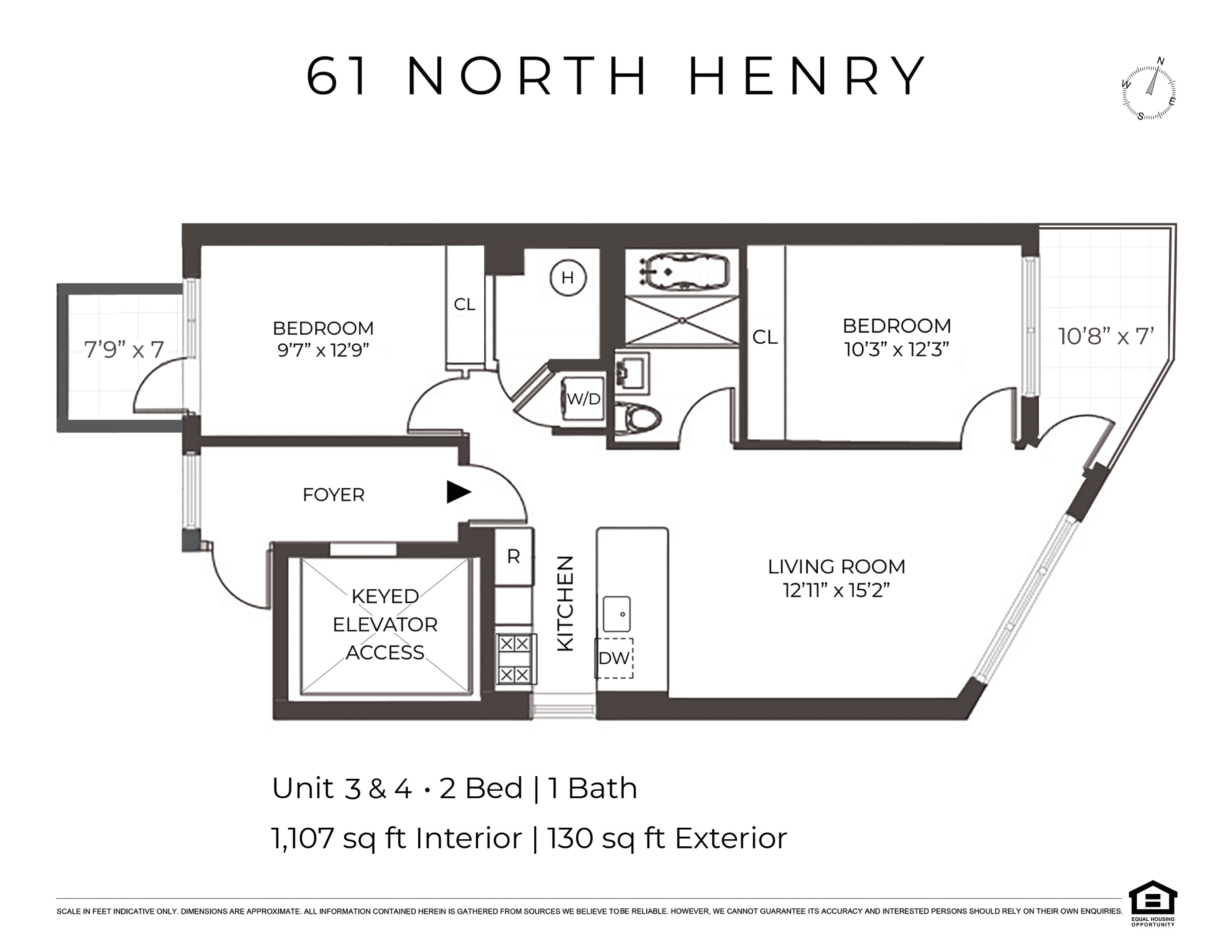 61 N Henry Street Unit: 4