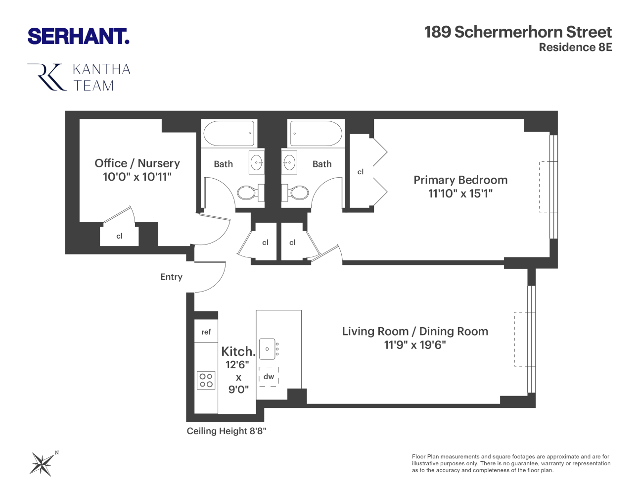 189 Schermerhorn Street Unit: 8E