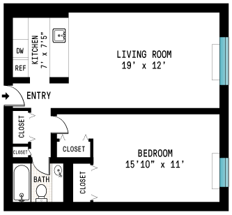 280 RECTOR Place Unit: 2I