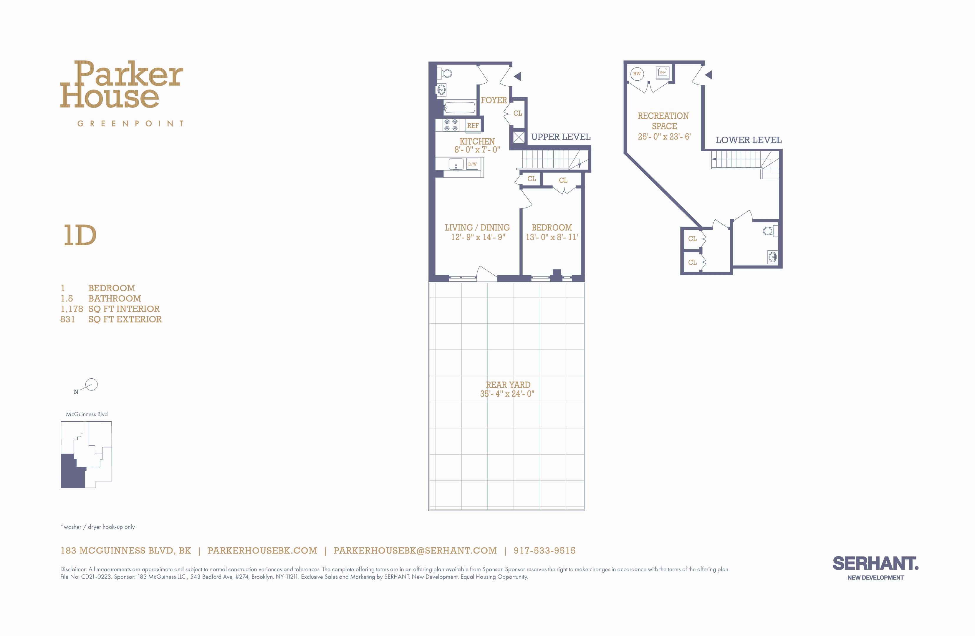 183 Mcguinness Boulevard Unit: 1D