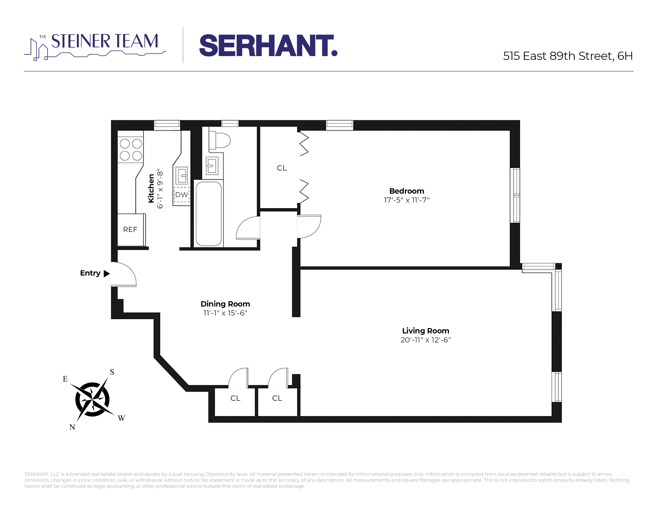 515 E 89TH Street Unit: 6H