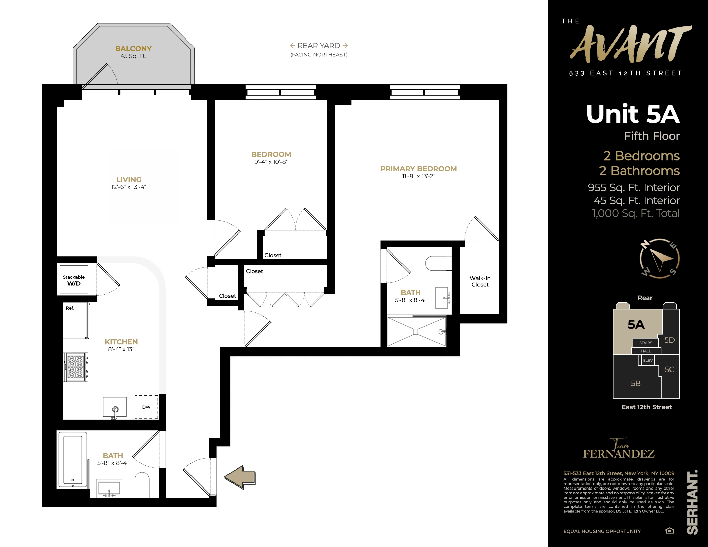 533 E 12th Street Unit: 5A