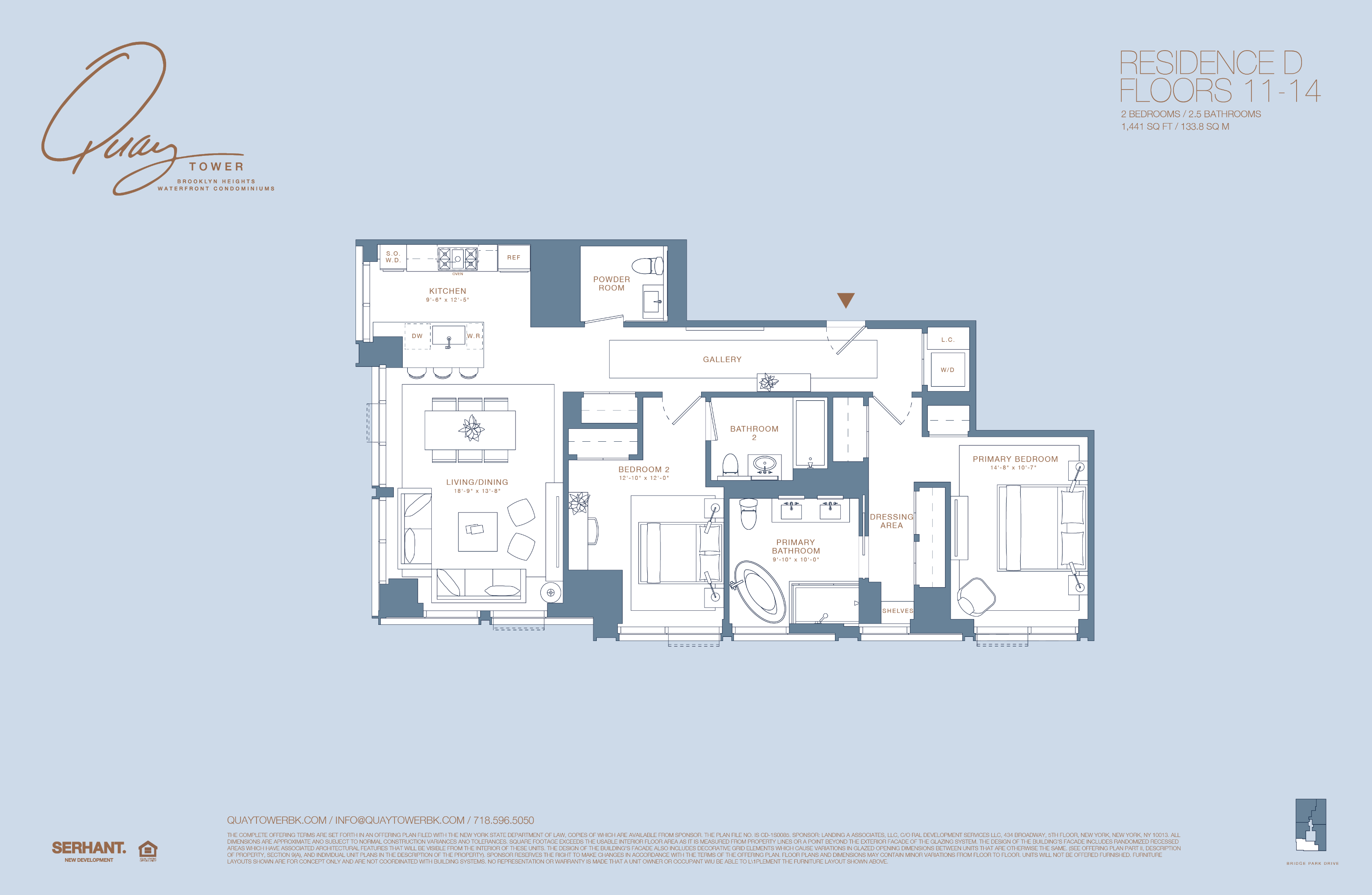 50 Bridge Park Drive Unit: 3D