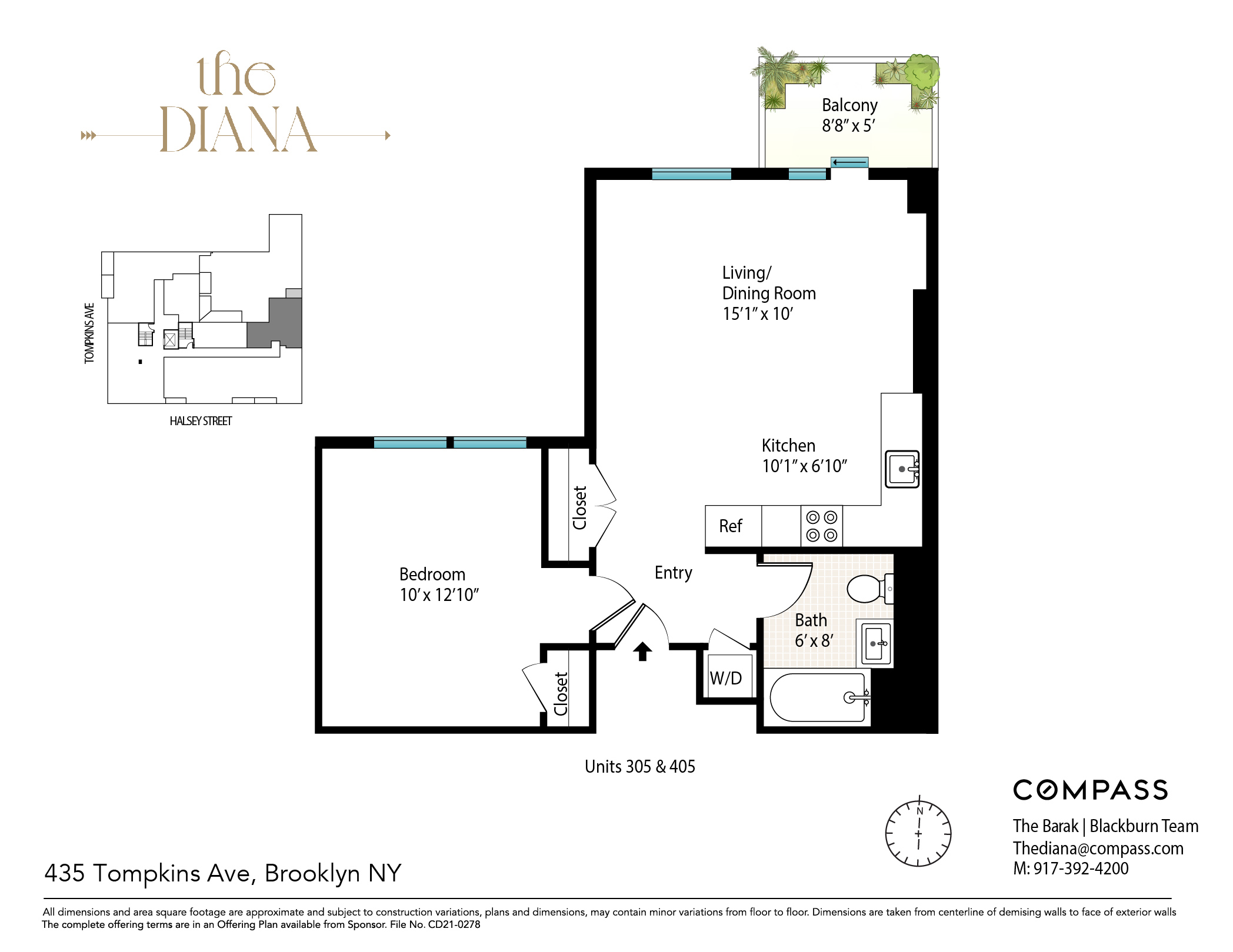 435 Tompkins Avenue Unit: 405