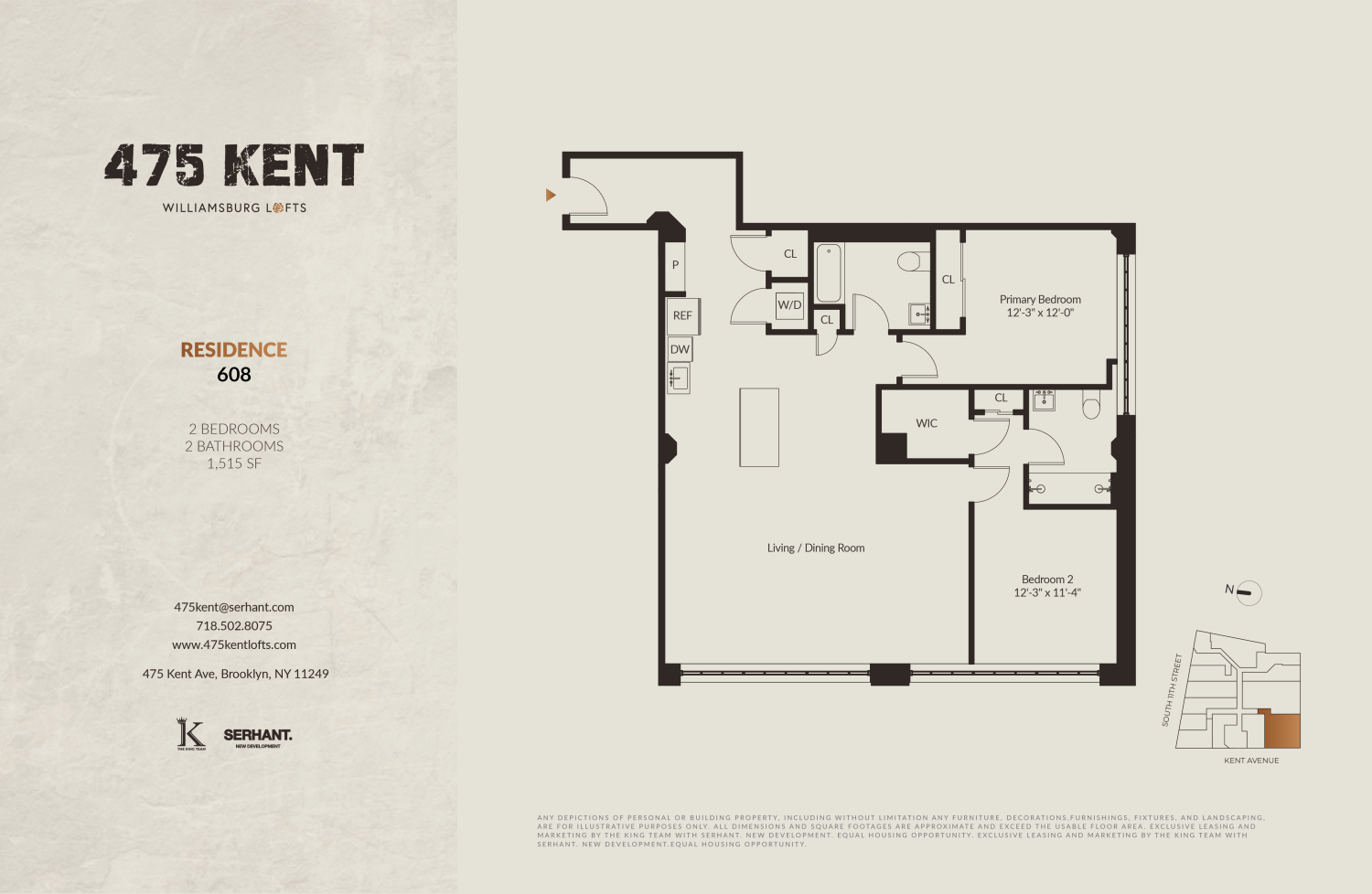 475 Kent Avenue Unit: 608