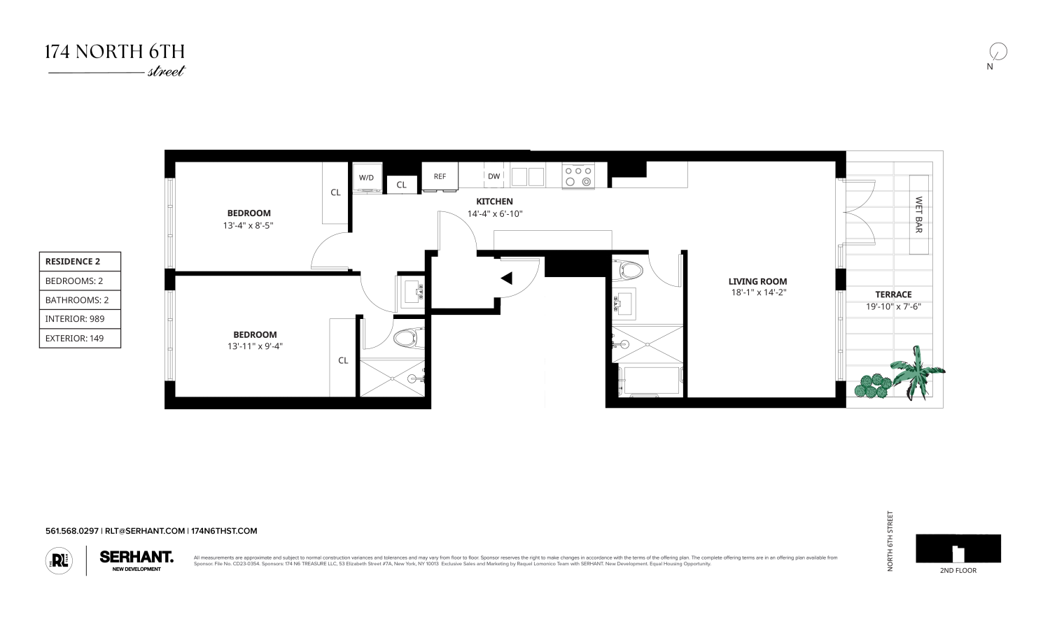 174 North 6th Street 2A