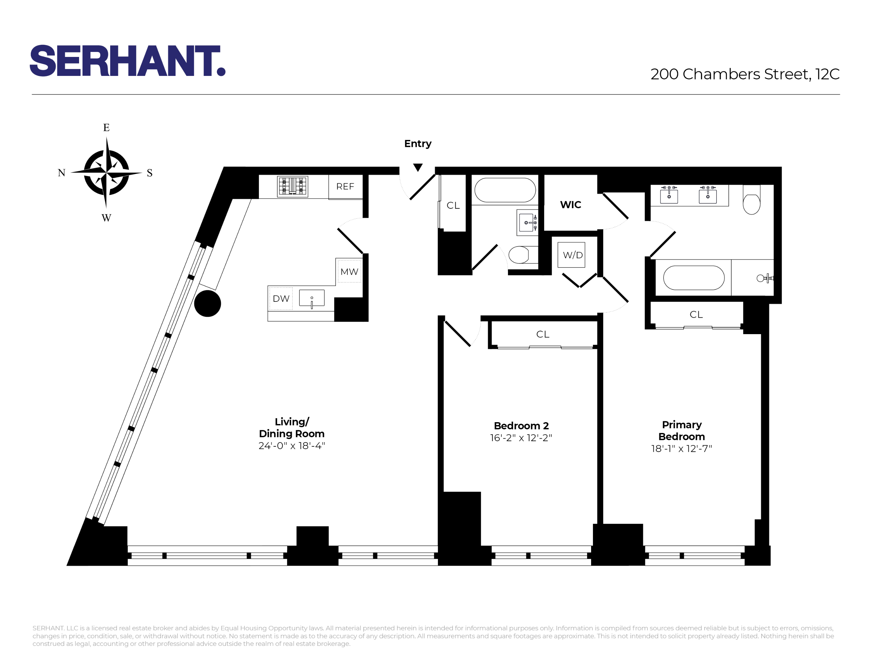 200 Chambers Street Unit: 12C