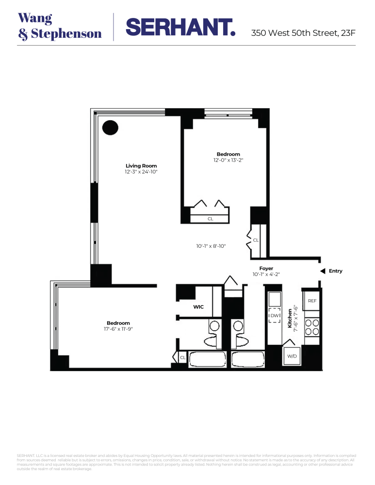 350 West 50th Street Unit: 23F