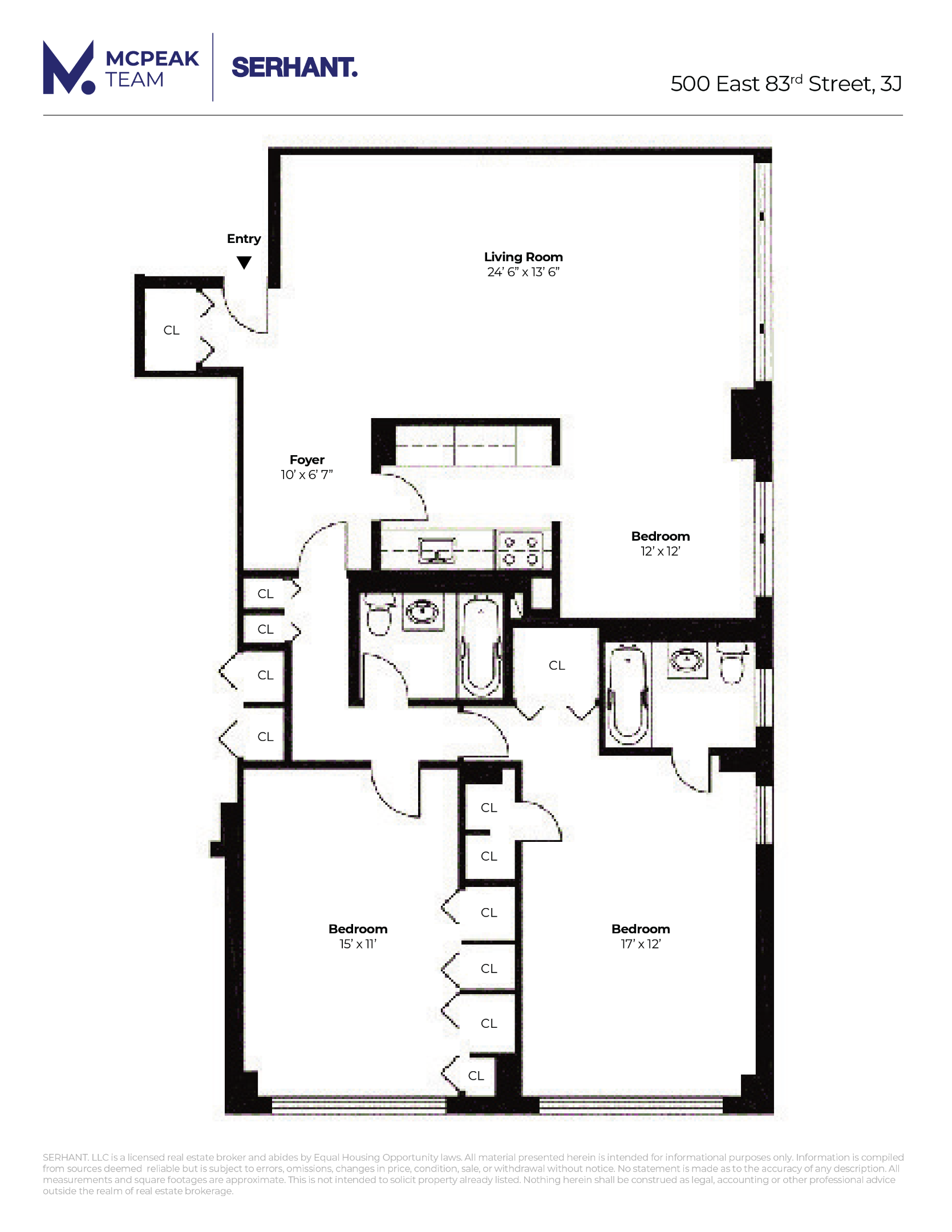 500 East 83rd Street Unit: 3J