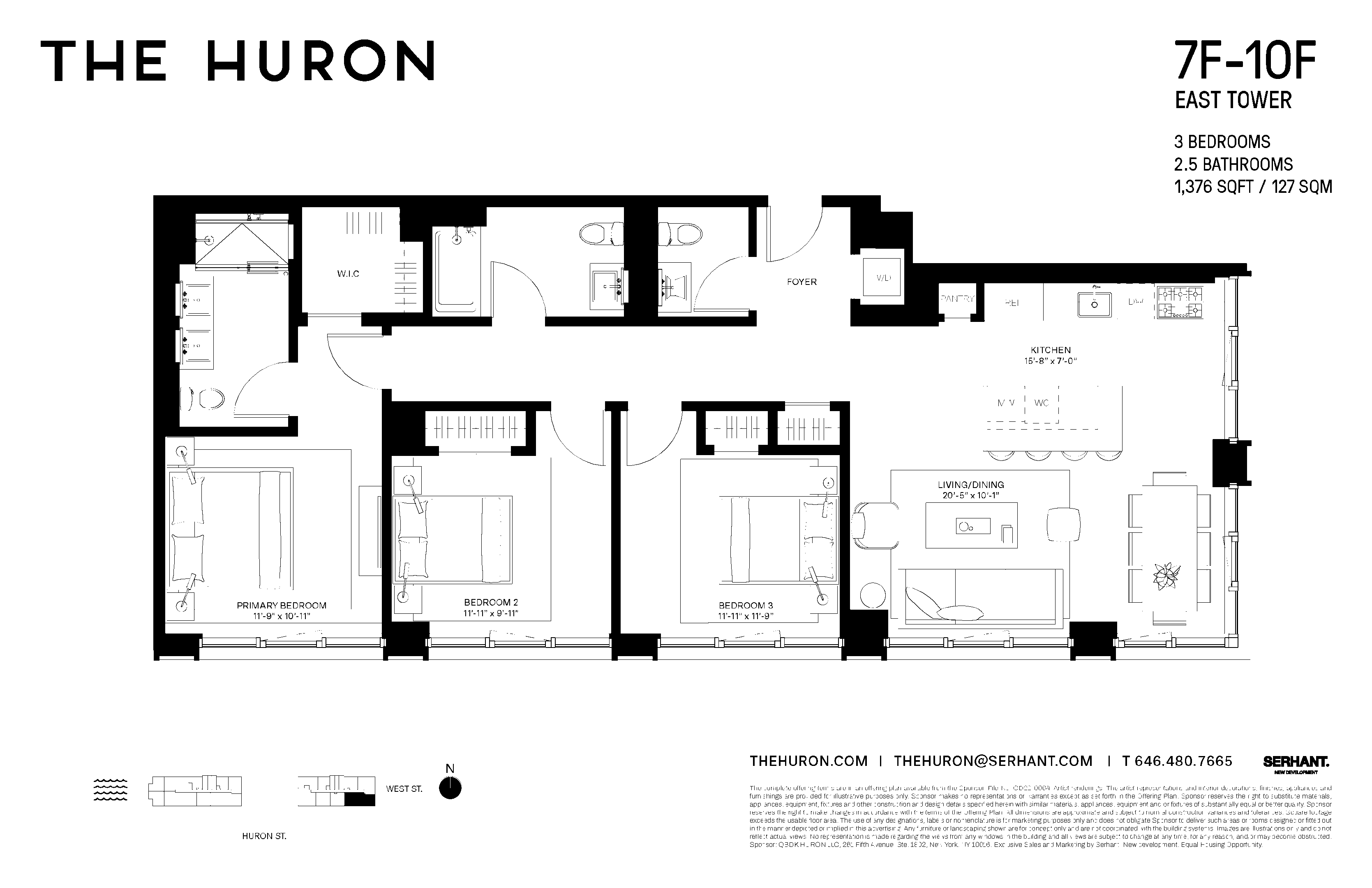 29 Huron Street Unit: 10F-E