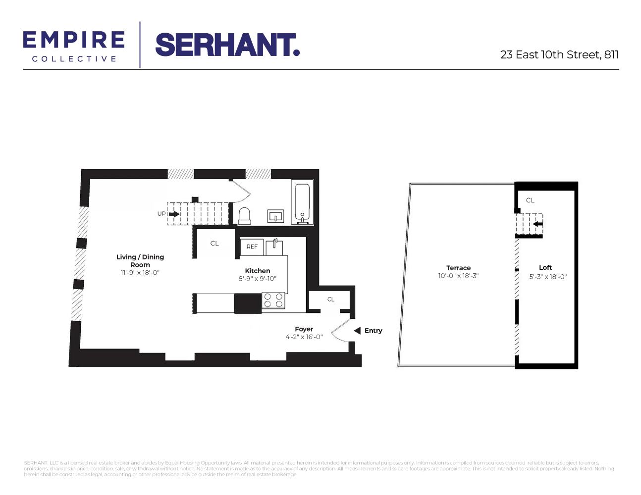 23 East 10th Street Unit: 811