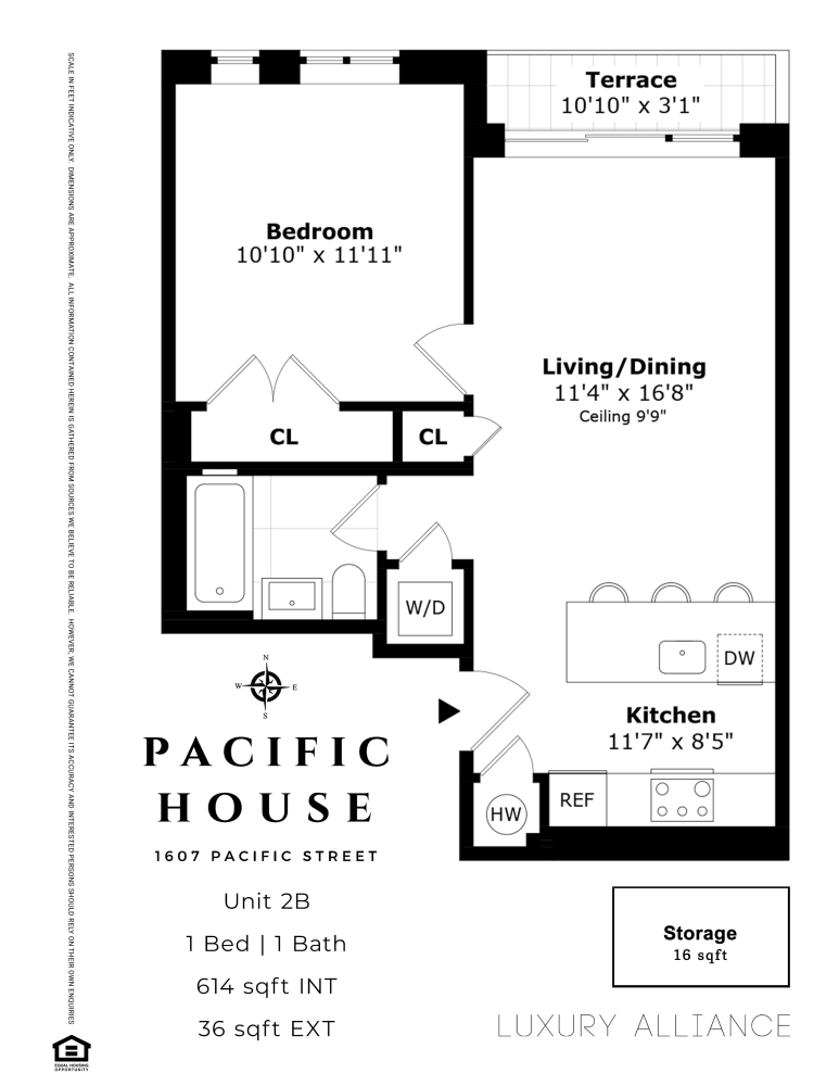 1607 Pacific Street Unit: 2B
