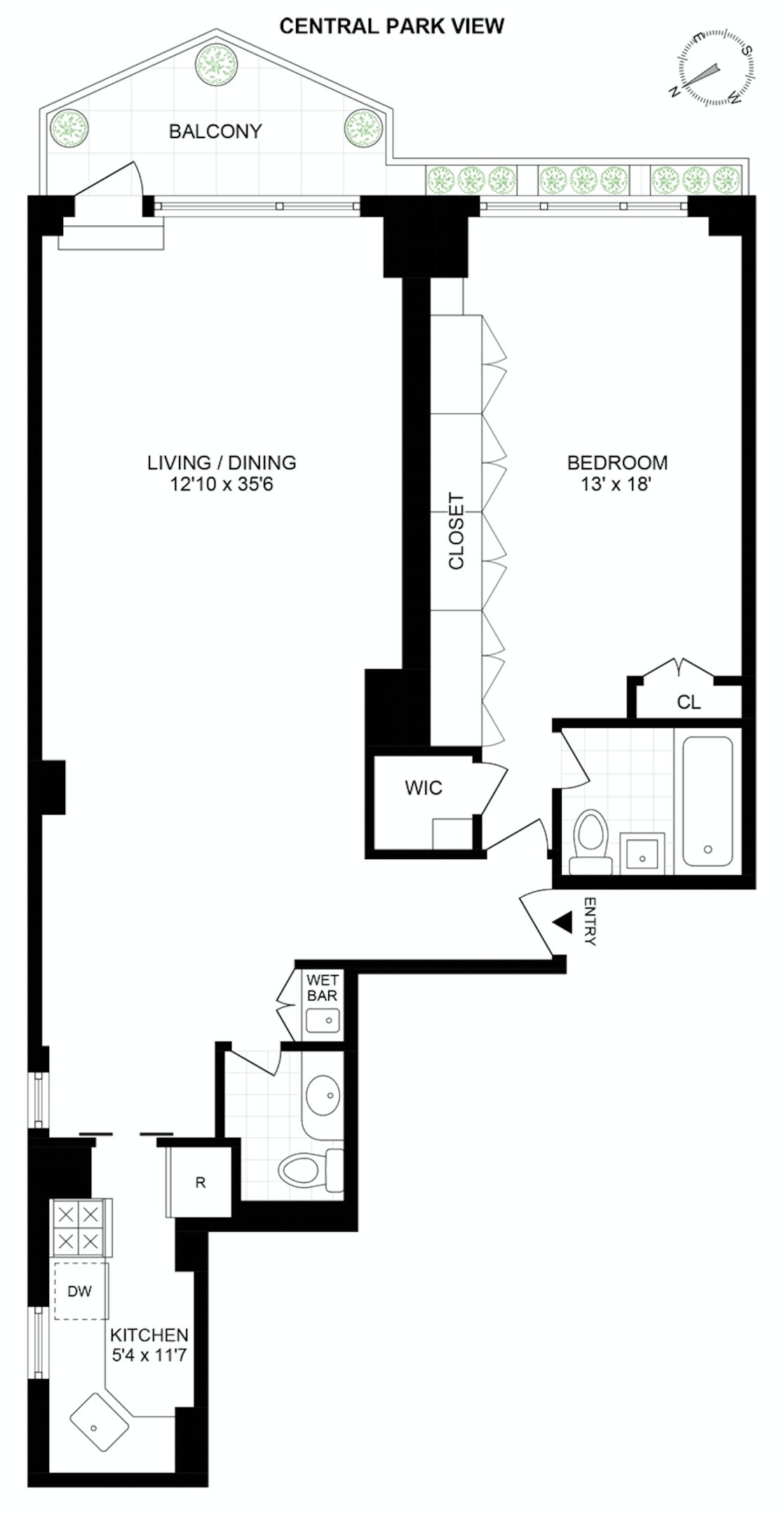 80 CENTRAL Park W 18A