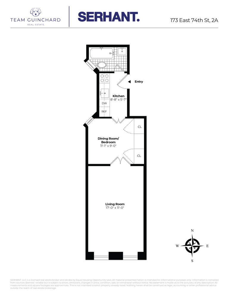 173 East 74th Street Unit: 2A
