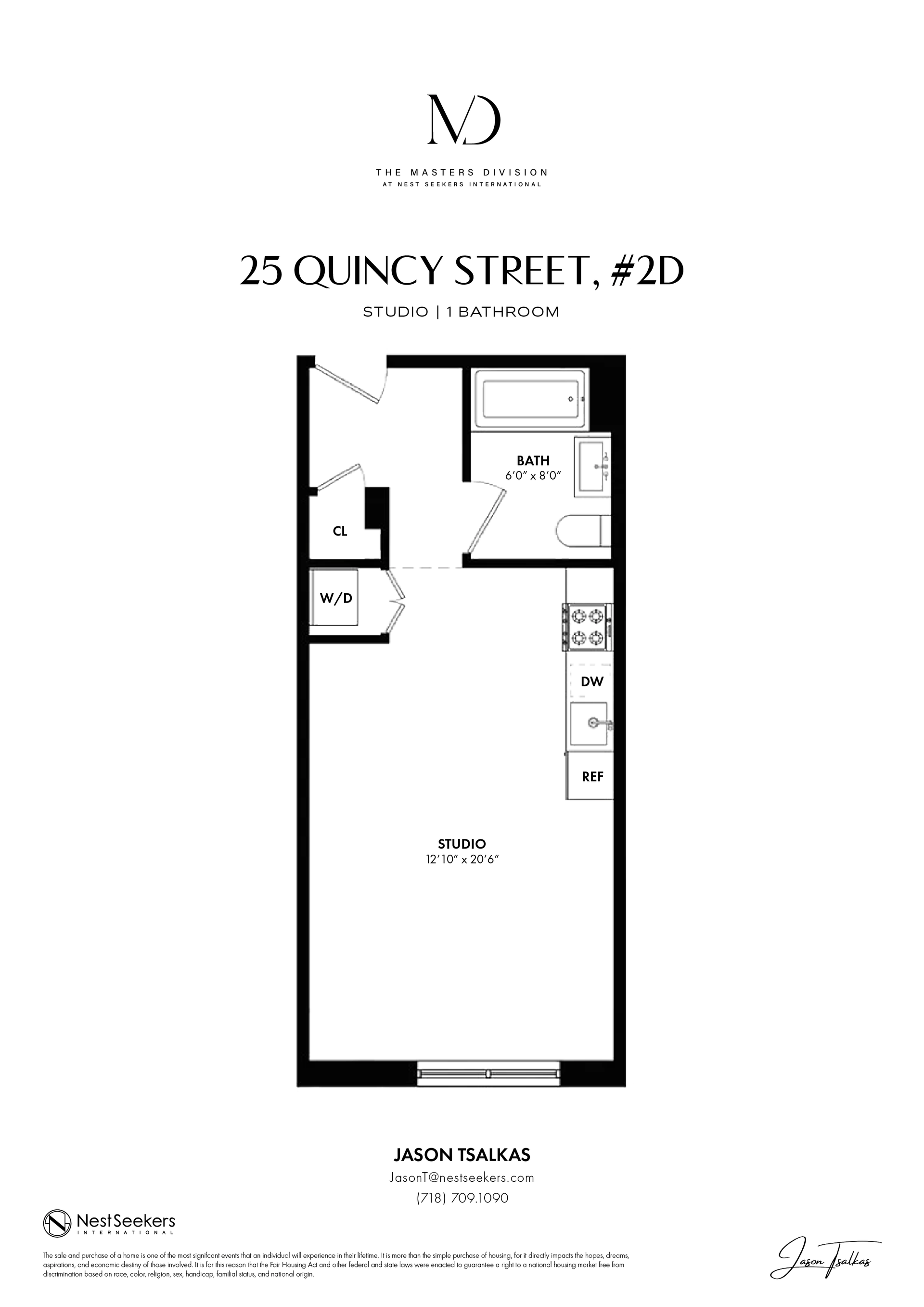 25 Quincy Street 2-D