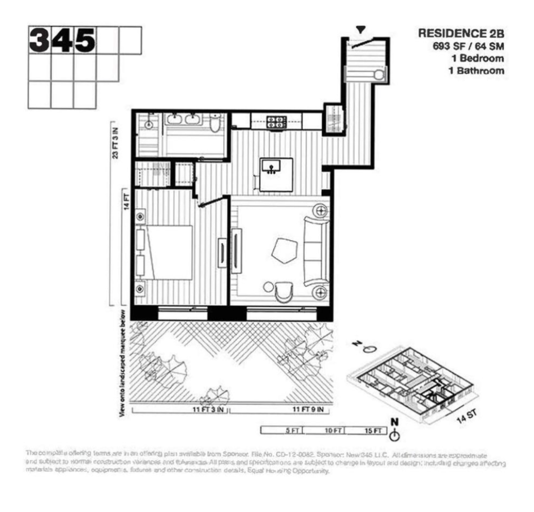 345 West 14th Street Unit: 2B