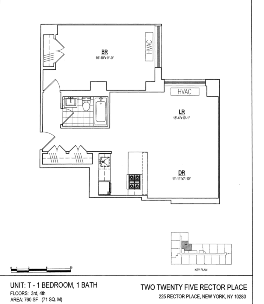 225 Rector Place 3T