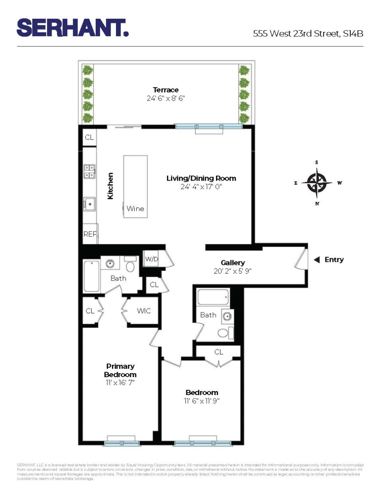 555 West 23rd Street Unit: S14B