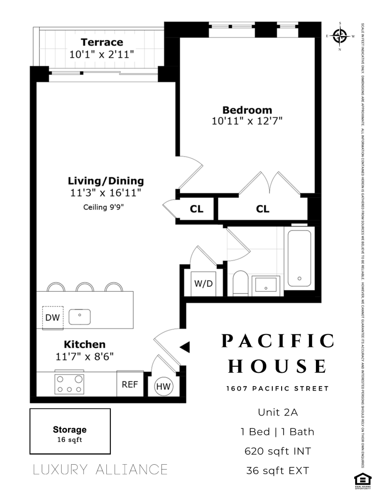 1607 PACIFIC Street Unit: 2A
