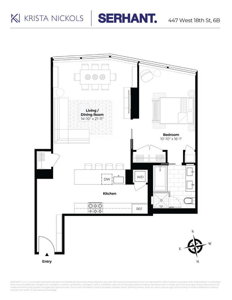 447 West 18th Street Unit: 6B