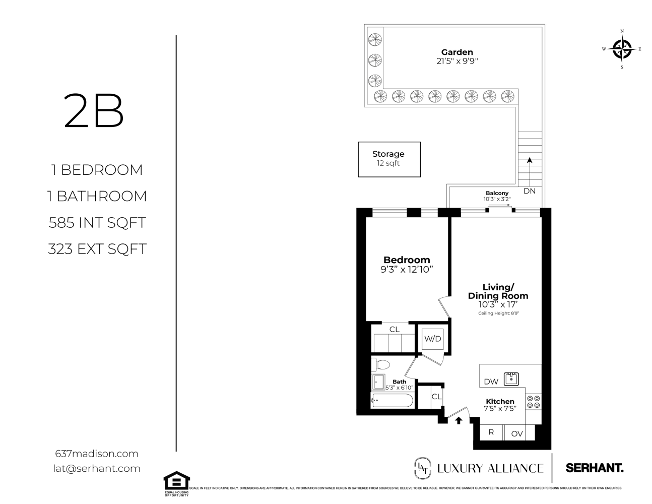 637 Madison Street Unit: 2B