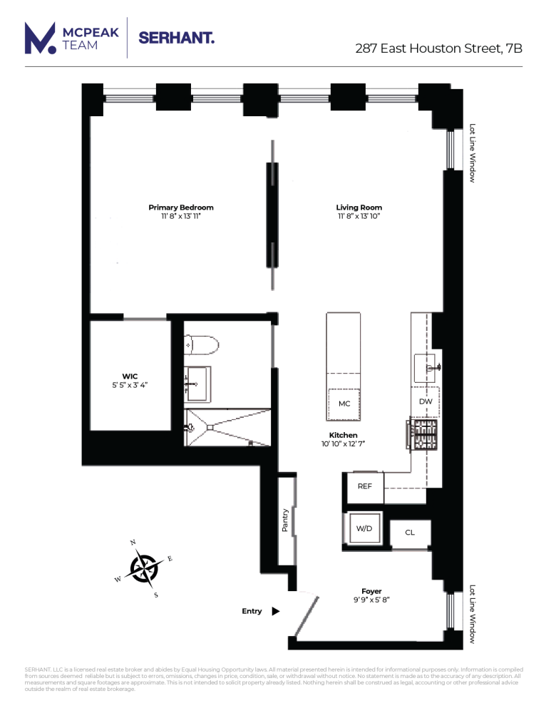 287 East Houston Street Unit: 7B