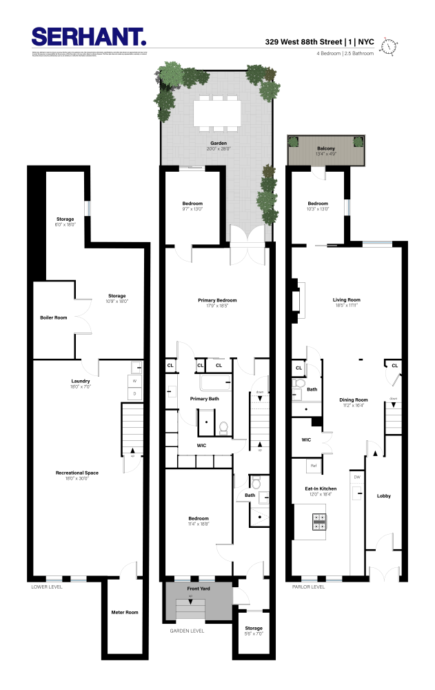 329 West 88th Street Unit: 1