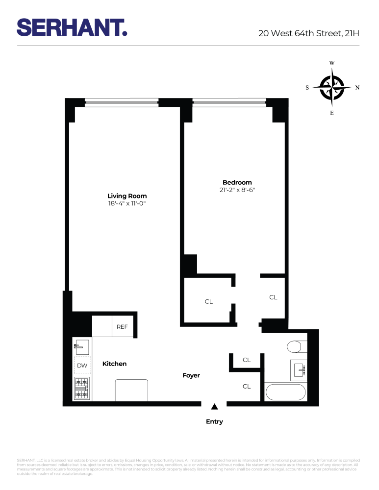 20 West 64th Street Unit: 21H
