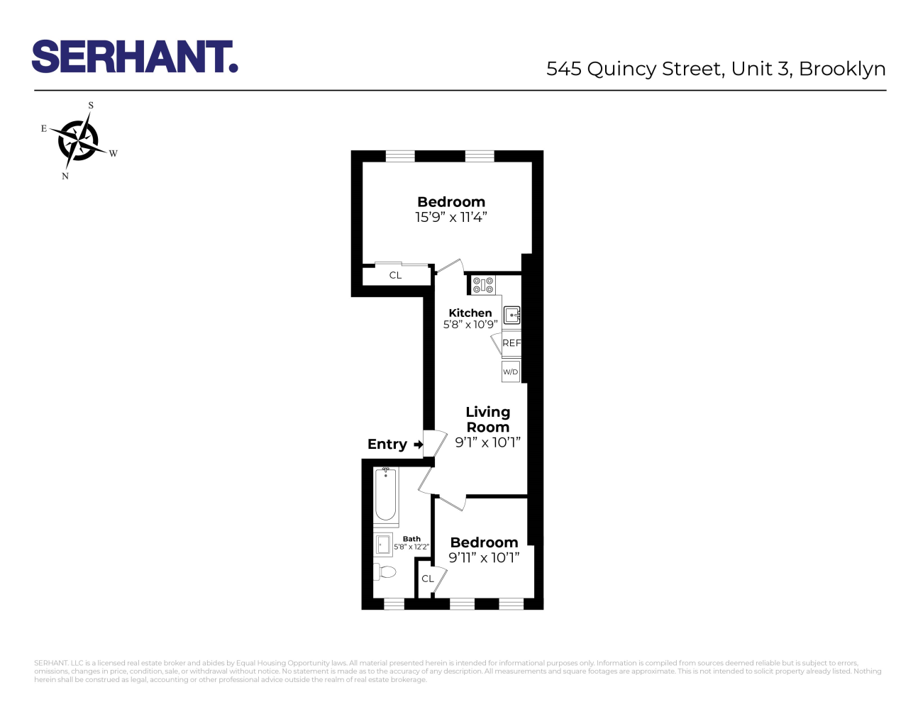 545 Quincy Street Unit: 3