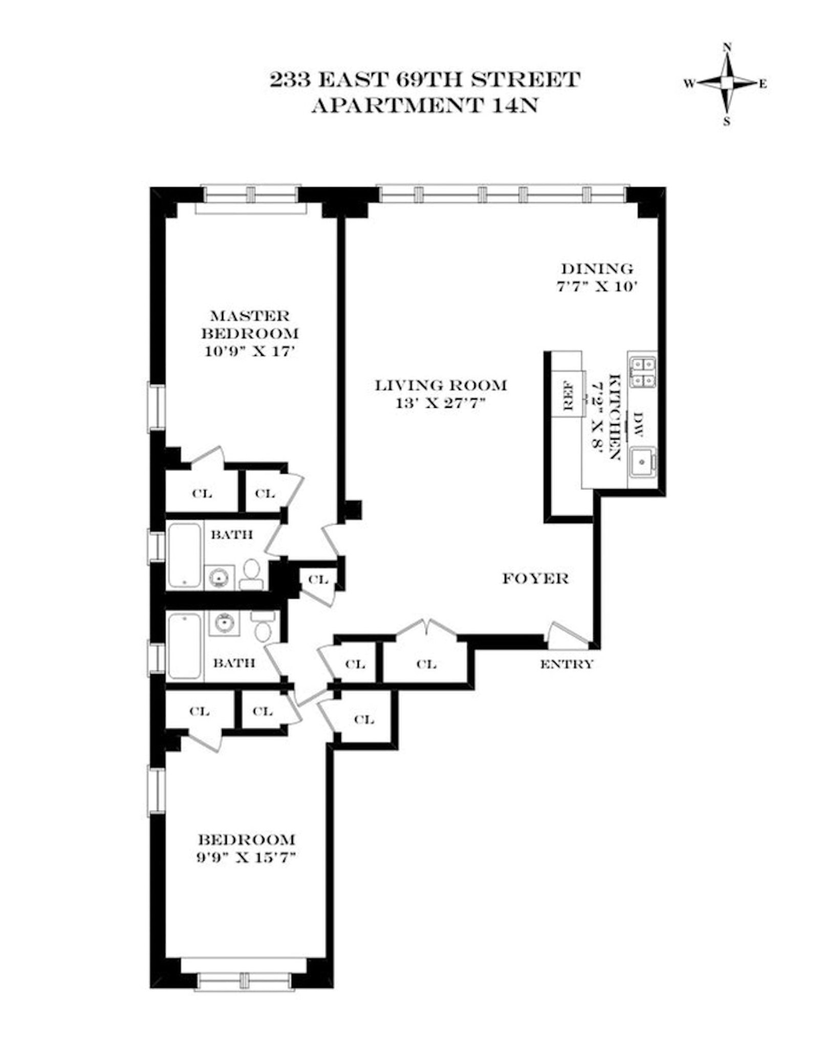 233 E 69TH Street 14N